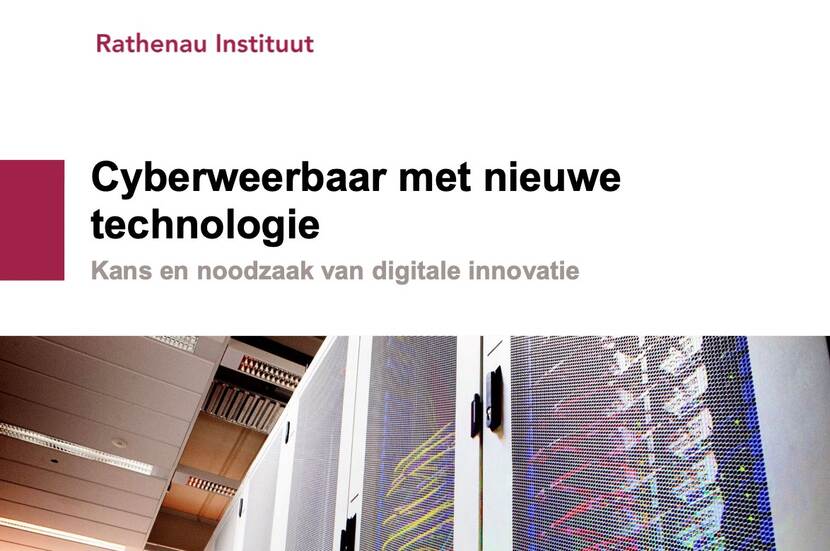 Cover rapport Rathenau Instituut inzake nieuwe technologie